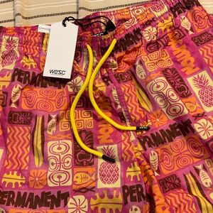 WESC Medium Pink Swim shorts